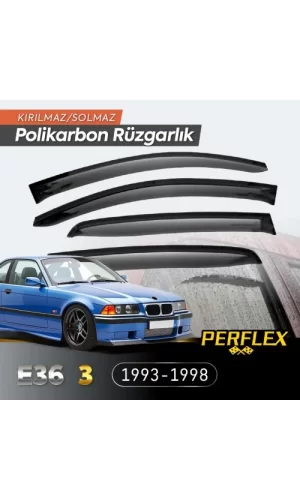 BMW E36 3 Serisi 1993-1998 Cam Rüzgarlığı V2 Mugen