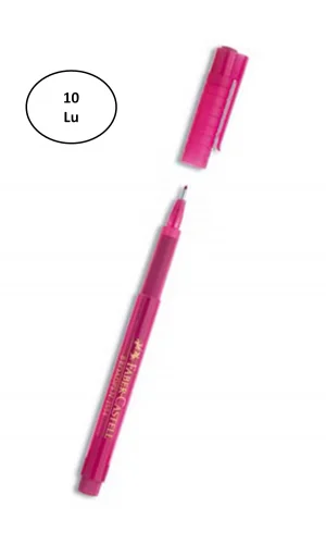 Broadpen 1554 Pembe 5020155428 Faber Castell 10lu