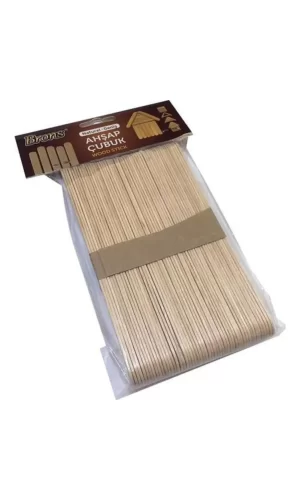 Brons Ahşap Çubuk Naturel Geniş Br-901