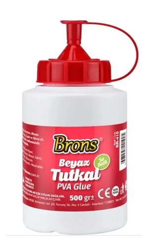 Brons Beyaz Tutkal 500Gr Plastik Yapıştırıcı