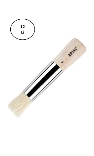 Brons Tampon Fırça No:8 12li