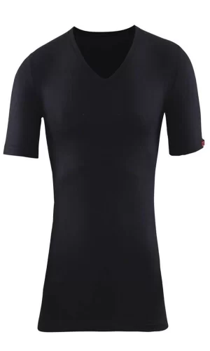 Bsm Unisex V Yaka Kısa Kol Termal Body 10303