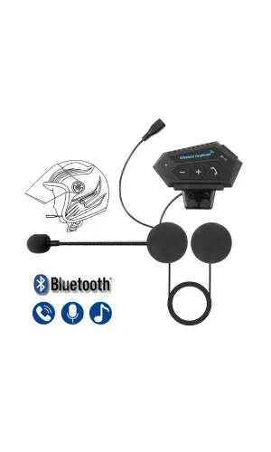 Bt12 Kask Kulaklık Bluetooth Motosiklet Kulaklık Interkom Motorsiklet Kulaklık