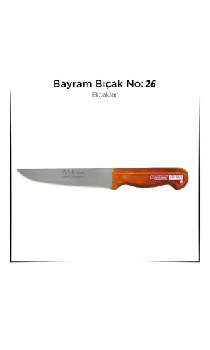 Bursa Bıçağı Bayram Kurban Bıçağı Yemek Bıçağı No : 26