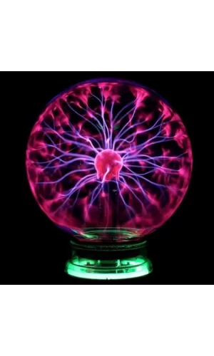 Büyük Boy Plazma Küresi - Tesla Plazma Lambası (25x14.5) Cm