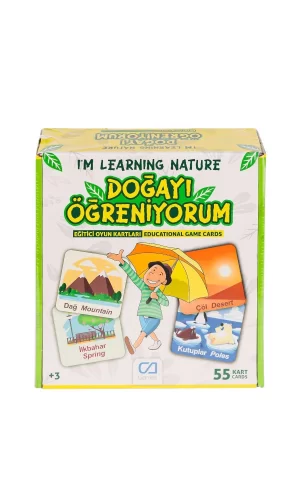 Caegt-5053 Doğayı Öğreniyorum Eğitici Oyun Kartları -ca Games