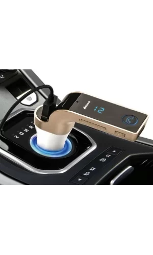 Carg7 Bluetooth Araç Fm Transmitter Usb Girişli