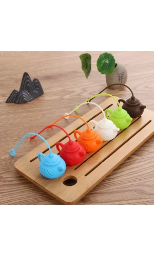 Çaydanlık Tasarımlı Çay Demleme Süzgeci