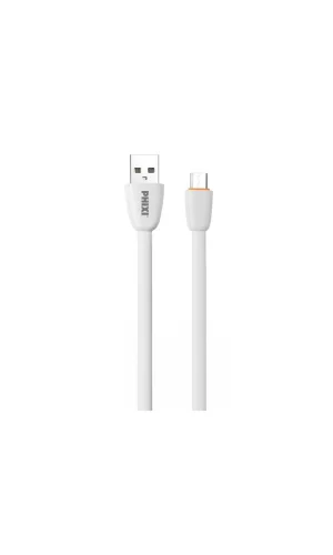 Cb411m Force Yassı Kablolu 100 Cm Micro Usb Şarj Ve Data Kablosu