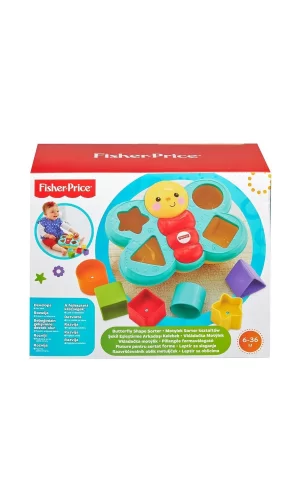Cdc22 Fisher-price® Şekil Eşleştirme Arkadaşı Kelebek / Sıralama Ve Şekil Ayırma Oyuncakları