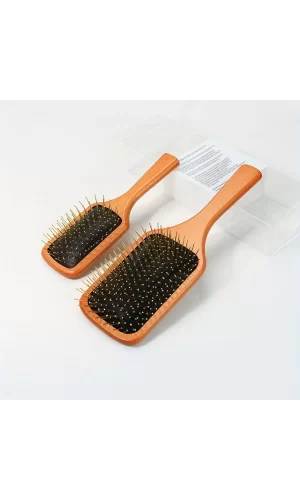 Çelik İğne Uçlu Bambu Tarak 21cm 12li Paket