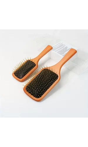 Çelik İğne Uçlu Bambu Tarak 21cm 12li Paket