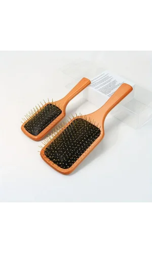 Çelik İğne Uçlu Bambu Tarak 25.5cm 12li Paket