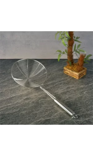 Çelik Yağ Kevgiri 18cm 76109