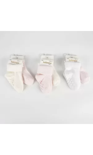 Luz&Pos Cenet 2li Absli Kız Bebek Soket Çorap  Asorti