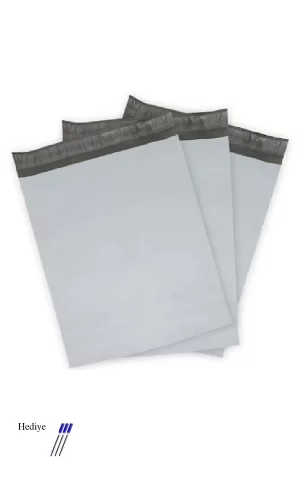 Cepsiz Battal Boy Kargo Poşeti 45x55+5 cm - 100 Adet (40+40=80 Mikron)