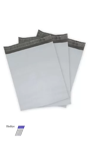 Cepsiz Battal Boy Kargo Poşeti 45x55+5 cm - 300 Adet (40+40=80 Mikron)