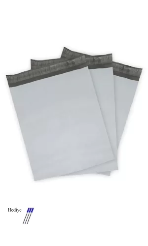 Cepsiz Küçük Boy Kargo Poşeti 24x30+5 cm - 100 Adet (40+40=80 Mikron)