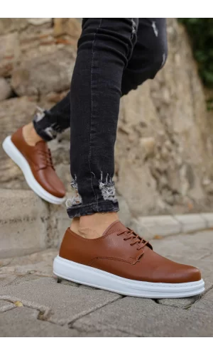 CH003 CBT Pelle Classica Erkek Ayakkabı TABA