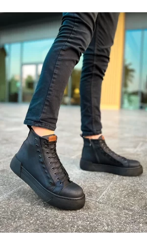 CH167 GST Blazer Erkek Bot SIYAH/SIYAH
