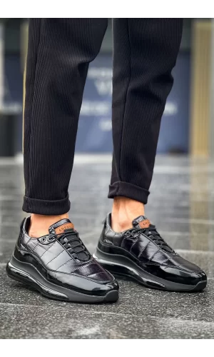 CH179 RST Sporty Runner Erkek Ayakkabı SIYAH