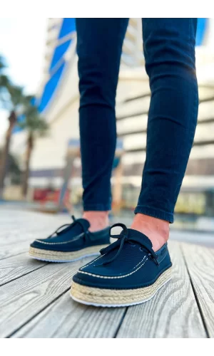 CH311 Espadril Erkek Ayakkabı SIYAH