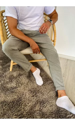 Chekcich Jogger Pantolon GRI