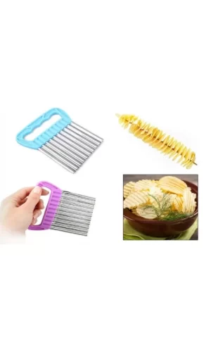 Chips Chopper Şekilli Sebze Ve Meyve Dilimleyici