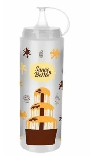 Çikolata Sos Şişesi - Şeffaf  - 700 Ml