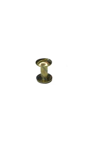 Cilt Menü, Katalog, Kartela Vidası, 9 Mm - Sarı, 1 Adet