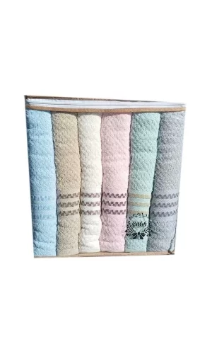 Çıtlık Poly Bordür Banyo Havlusu