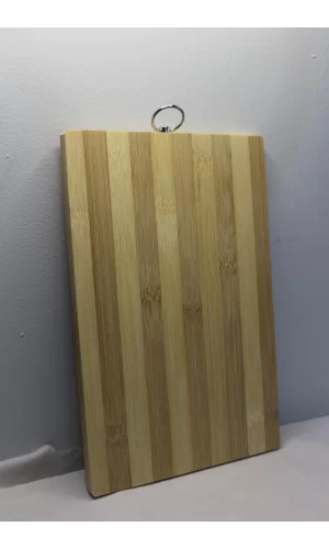 Çizgili Ahşap Kesme Tahtası 18x28