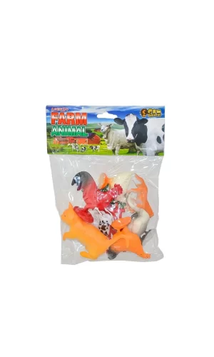 Cn2092 Poşetli Çiftlik Hayvanları - Can Oyuncak