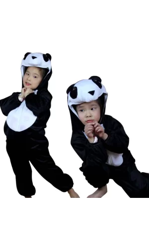 Çocuk Panda Kostümü 2-3 Yaş 80 Cm