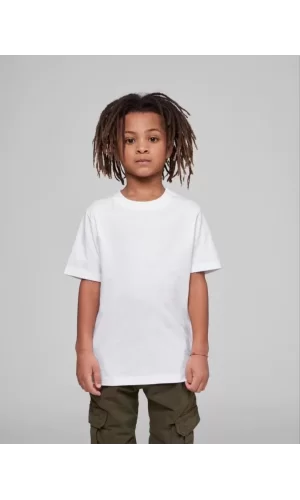 Luz&Pos Çocuk Unisex Basic T-shirt - Beyaz