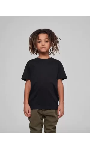 Luz&Pos Çocuk Unisex Basic T-shirt - Siyah