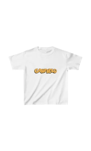 Luz&Pos Çocuk Unisex Baskılı T-shirt - Beyaz