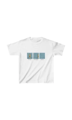 Luz&Pos Çocuk Unisex Baskılı T-shirt - Beyaz