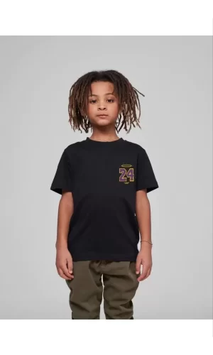Luz&Pos Çocuk Unisex Baskılı T-shirt - Siyah