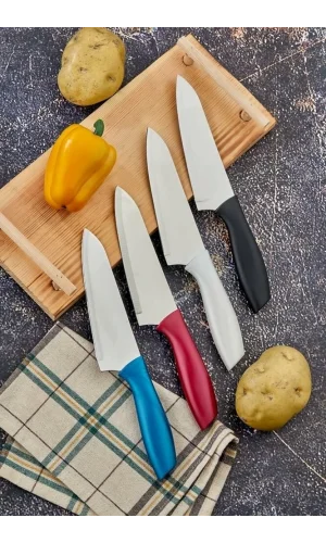 Cooker Çelik Şef Bıçağı 28cm Beyaz