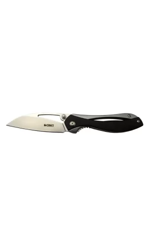Crkt Pleroma 821a Bk Kamp / Outdoor Çakı 18cm - Manuel, Kemerlikli, Kutulu