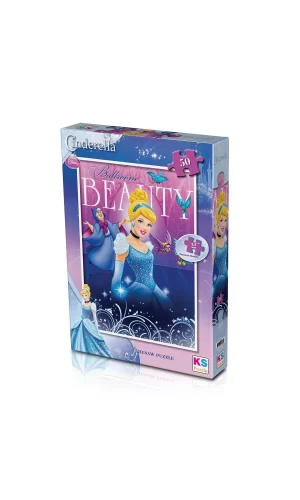 Crl709 Ks, Cinderella  50 Parça Çocuk Puzzle
