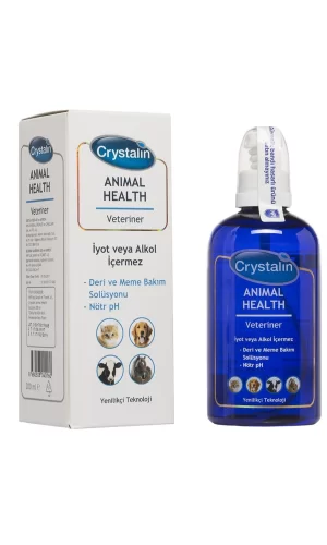 Crystalin Kedi Köpek İçin Göz, Kulak ve Ağız Bakım Solüsyonu 250 ml