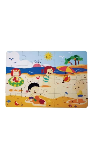 Cs-1282 Yaz  Ahşap Yer Puzzle