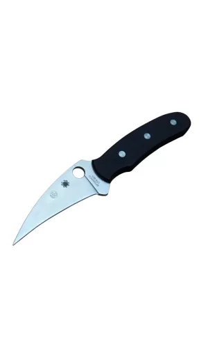 Cts Bd1 Sivri Outdoor Bıçağı 20 Cm - Siyah Sapl, Kemerlikli Kılıf