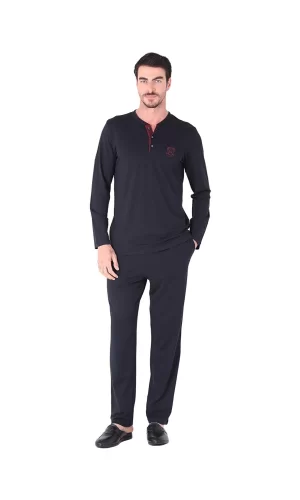 DS Damat 221001 Uzun Kol Pijama Takımı