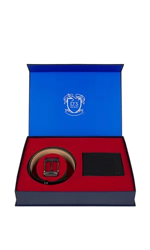 DS Damat 903 Deri Kemer Cüzdan Set