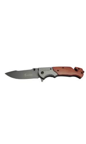 Da308 Kurtarma Çakısı Gül 23 Cm Manuel, Kemerlikli