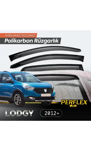 Dacia Lodgy 2012+ Cam Rüzgarlığı V2 Düz