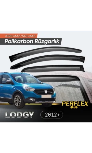 Dacia Lodgy 2012+ Cam Rüzgarlığı V2 Düz